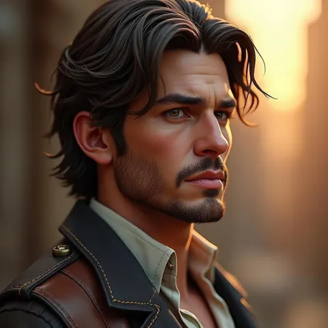 Triple Star Faces Fused Into Nathan Drake