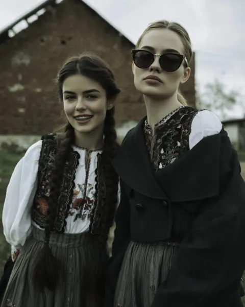 MOOD & ART DIRECTION: Editorial rural contemporan, atitudine cool și ușor rebelă; mix între tradițio