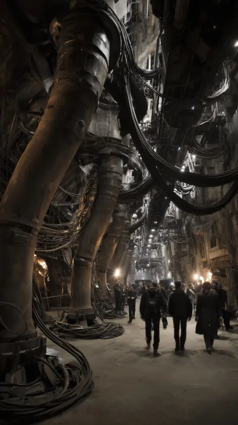 IMAX 65mm low angle cinematic shot, camera placed very low